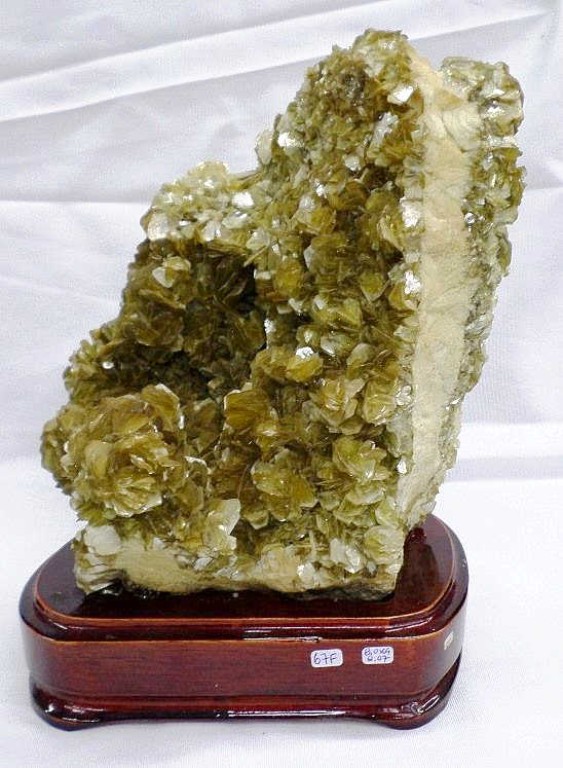 Mineralien - Muskovit, gelb Mineralienland